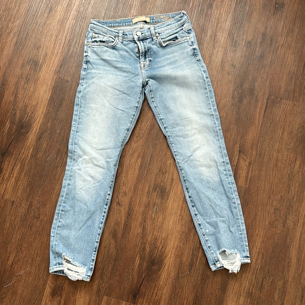 Free People - 7 For All Mankind Roxanne Ankle Jeans